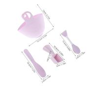 SAFIGLE Set de Bols Silicone pour Masque Facial Kit DIY pour Mélanger Soins Peau Doux pour Peau Sensible Réutilisable et Facile à Nettoyer Accessoires Beauté