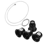 SAFIGLE Set de Loupes pour Réparation Montres Loupe Bijoutier Ergonomique avec Lentilles Outil Professionnel pour Horlogers et Joailliers