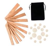 SAFIGLE Set de Tampons et Lièges pour Clarinette Accessoires Durables pour Réparation et Entretien Compatibles avec Clarinettes Sib Kit de Maintenance Instrument de Musique
