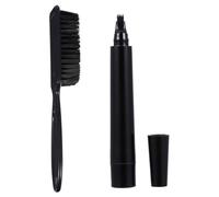 SAFIGLE Set Professionnel pour Hommes Crayon à Moustache Étanche et Brosse à Barbe en Abs Léger, Portable Style Soigné à Domicile