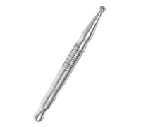 SAFIGLE Stylo Acupuncture Facial Acier Inoxydable Outil de Thérapie Manuelle pour Points Acupression Pratique et Durable pour Usage Prolongé