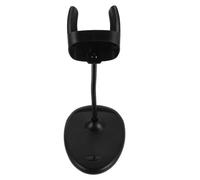 SAFIGLE Support de Scanner de Codes-Barres Noir en Plastique et Métal avec Rotation 360° et Base Stable, Compatible avec Lecteur 1900ghd, pour Bibliothèque et Entrepôt