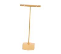 SAFIGLE Support Métal pour Bijoux Grand Format Présentoir pour Colliers Bagues et Montres Étagère de Rangement Élégante pour Boutique et Usage Personnel