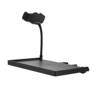 SAFIGLE Support Microphone avec Plateau et Clip Porte-téléphone et Accessoires Support Professionnel Polyvalent pour Diffusion Direct et Enregistrement