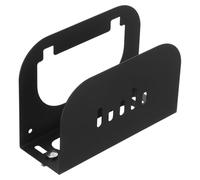 SAFIGLE Support Mural en Fer Noir pour Balance de Composition Corporelle avec Montage sans Dommage et Adhésif Étanche pour Salle de Bain et Chambre