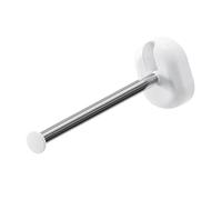 SAFIGLE Support Mural Porte-cintres Inoxydable sans Perçage Organiseur Rotatif Télescopique pour Rangement Vêtements Crochet pour Balcon et Placard