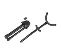 SAFIGLE Support Saxophone Pliable Léger Noir Trépied Stable Antidérapant pour Saxophone Alto et Ténor Portable pour Cours et Performances Extérieures