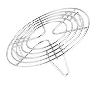 SAFIGLE Support Vapeur Multifonction en Acier Inoxydable 304 Grille de Vapeur 16X4 CM Légumes Brioches et Raviolis Compatible Autocuiseur Électrique