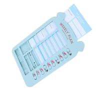 SAFIGLE Tableau de Contrôle pour Garçon et Filles Bleu en Pp Cartes Interchangeables, Facile à Utiliser, pour Bureau et Apprentissage de L'autodiscipline