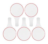 SAFIGLE Tableau de Score Vierge Recto 5 Pièces 30X20Cm pour Évaluation des Juges et Vote Portatif en Matériaux Résistants