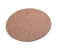 SAFIGLE Tapis de Plateau Tournant Liège Naturel Antidérapant pour Platine Vinyle Amortisseur de Résonance Protège Disques des Rayures et Poussières Compatible Platines Standard