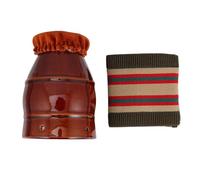 SAFIGLE Tasse De Moxibustion En Céramique Double Couche Isolante Thermique Outil De Moxibustion Maison Masseur Corporel Utilisation Facile Couleur Brun Bien-