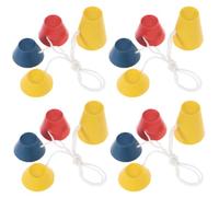 SAFIGLE Tee de Golf en Caoutchouc 16 Pièces pour Entraînement et Practice