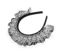 SAFIGLE -Tête Élégant En Dentelle Lolita -Tête Pour Déguisement De Femme De Chambre Accessoire Pour Cheveux Idéal Pour Les Jeux De Rôle Les Fêtes Ou Au Quotidien