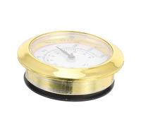 SAFIGLE Thermomètre Rond Analogique pour Boîte à Thé Affichage Large et Précis Extérieur Décoratif Résistance et Portabilité Adaptées Aux Tests de Température