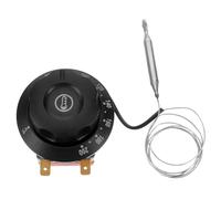 SAFIGLE Thermostat de Four Électrique Bouton de Contrôle pour Friteuse Air Fryer Régulateur de Température avec Protection Sécurité Surchauffe Circuit de Remplacement Simple à Ajuster