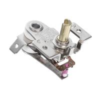 SAFIGLE Thermostat de Radiateur Électrique 16A 250V en Métal Commande de Contrôle de Température Haute Résistance Remplacement Compatible pour Chauffage Électrique Couleur Aléatoire