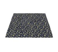 SAFIGLE Tissu D’Emballage Japonerie 70X70 CM en Coton Bleu Motif Cerisier Emballage Présent pour Boîte à Lunch Tissu Réutilisable et Écologique pour Pique-Niques et Repas à Emporter