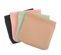 SAFIGLE Trousse de Maquillage 4Pcs Petite Trousse de Toilette Compacte et Pratique Auto-Fermeture pour Filles et Femmes Paquet à Main pour Voyage Accessoires de Toilette