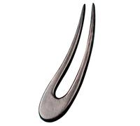 SAFIGLE U Shaped Wooden Hair Stick For Women Retro Hair Bun Fork Handmade Adjustable Accessory For Elegant Hairstyles