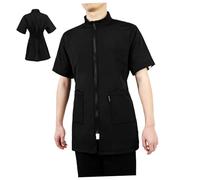 SAFIGLE Vêtement De Toilettage pour Animaux avec Poches Blouse De Coiffeur Smock De Toilettage Pratique Et Résistante