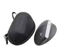 Safinein Étui de transport rigide compatible avec souris verticale sans fil Logitech MX, rangement de protection avec fermeture éclair (étui uniquement)