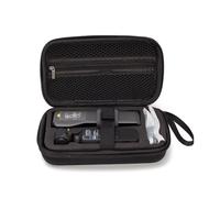 Safinein Sac de transport rigide de voyage portable pour Osmo Pocket Vlogging Caméra et accessoires, Photographie Appareil Photo Numérique Sac de Rangement - Étui Seul, Noir, Cas, Noir, Étui