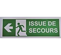 SAFIRMES 1 Autocollant Issue DE Secours 6x18cm