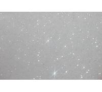 SAFIRMES Flex Thermocollant Glitter Blanc Paillettes 10X15cm Bling Hotfix