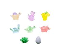 SAFITOYA Breloques en résine 3D phosphorescentes en forme de chaussure de dinosaure, cadeaux de fête pour garçons, décorations de sabot, Small, Résine, Pas de gemme