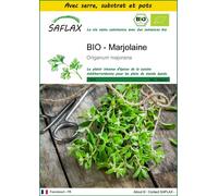 SAFLAX Ensemble de culture - BIO - Marjolaine - 700 graines - Origanum