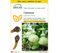 SAFLAX Ensemble de culture - Calebasse - 15 graines - Lagenaria