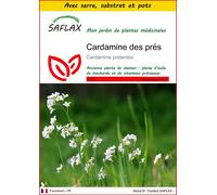 SAFLAX Ensemble de culture - Cardamine des prés - 100 graines - Cardamine