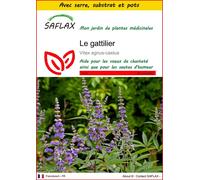 SAFLAX Ensemble de culture - Le gattilier - 30 graines - Vitex