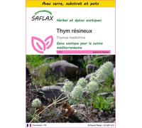 SAFLAX Ensemble de culture - Thym résineux - 250 graines - Thymus