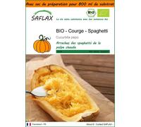 SAFLAX Garden in the bag - BIO - Courge - Spaghetti - 5 graines - Cucurbita