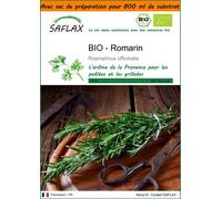 SAFLAX Garden in the bag - BIO - Romarin - 40 graines - Rosmarinus
