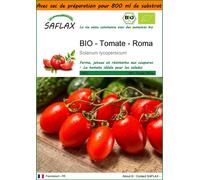 SAFLAX Garden in the bag - BIO - Tomate - Roma - 15 graines - Solanum