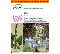 SAFLAX Garden in the bag - Chia - 500 graines - Salvia