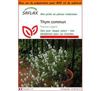 SAFLAX Garden in the bag - Thym commun - 200 graines - Thymus