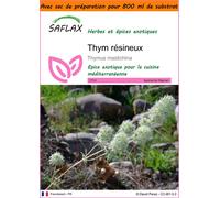 SAFLAX Garden in the bag - Thym résineux - 250 graines - Thymus