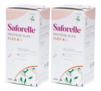 Saforelle® Coton Protect Protège-Slips Serviette hygienique 2x30 pc(s)