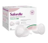 Saforelle Coupe Menstruelle Taille 2 Transparente 1 Pièce