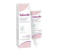 SAFORELLE - Crème Intime Apaisante pour Confort Quotidien, Texture Douce et Réparatrice (Tube 100mL) - Le Lot De 2