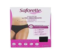 Saforelle Culotte Ultra Absorbante Noir Taille M 1 Unité