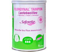 Saforelle Florgynal Tampon Probiotico Regular X9 100uds