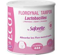 Saforelle Florgynal Tampón Probiótico Regular 22uds