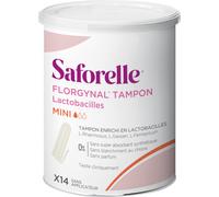 Saforelle Florgynal Tampons Mini Sans Applicateur x 14 - Protection - Pharmacie en ligne LaSante.net