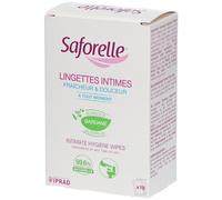 Parapharmacie > Hygiène & Premiers soins > Produits d'Hygiène Intime > Produits de Toilettes et Soins Intimes Saforelle Lingettes Intimes Sachets Individuels Biodégradables x 10 - Toilette et soins -