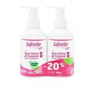 Saforelle Miss Soin Intime et Corporel Lot de 2 x 250 ml